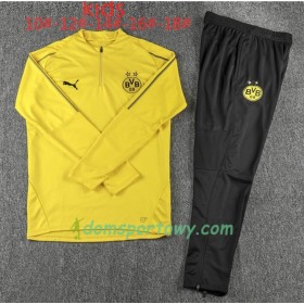Borussia Dortmund Dziecięcy Komplet Bluzy Treningowe Żółty 2018-2019